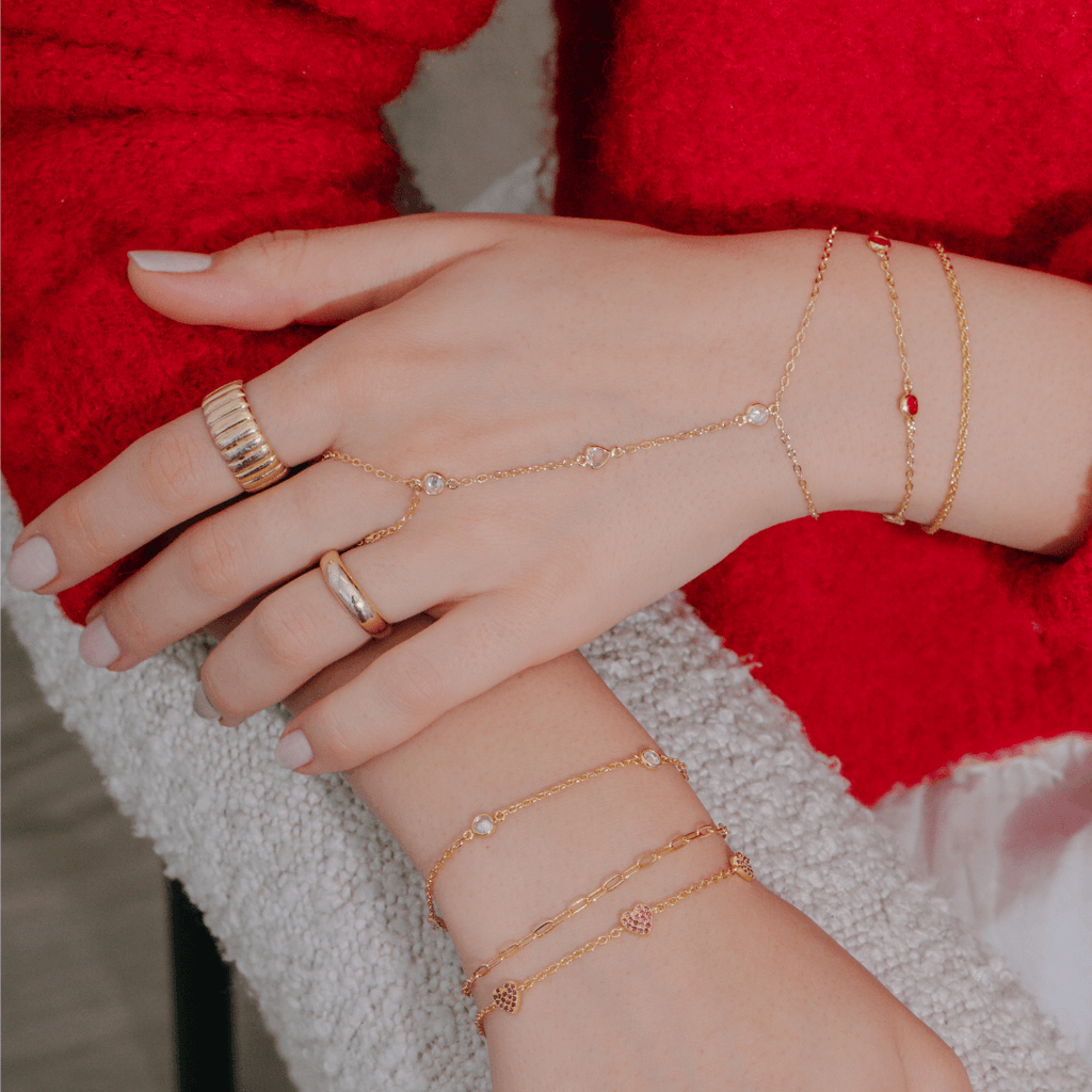 Evry Jewels Love Song Hand Chain