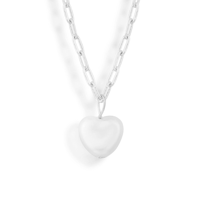 Evry Jewels Lover Pearl Necklace