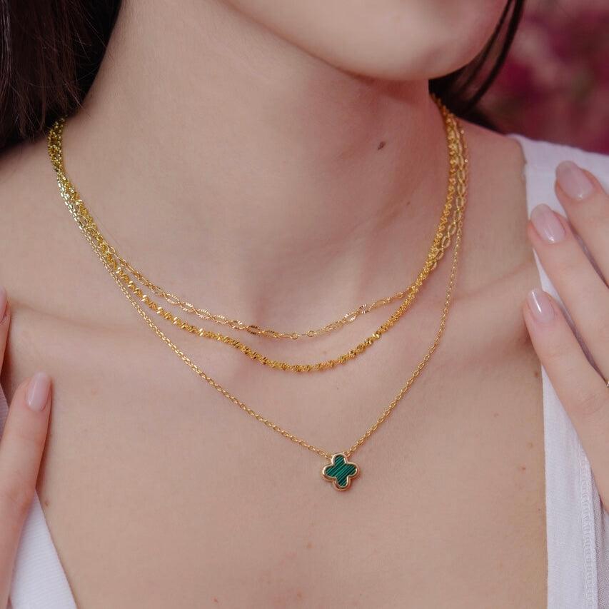 Evry Jewels Lucky Necklace