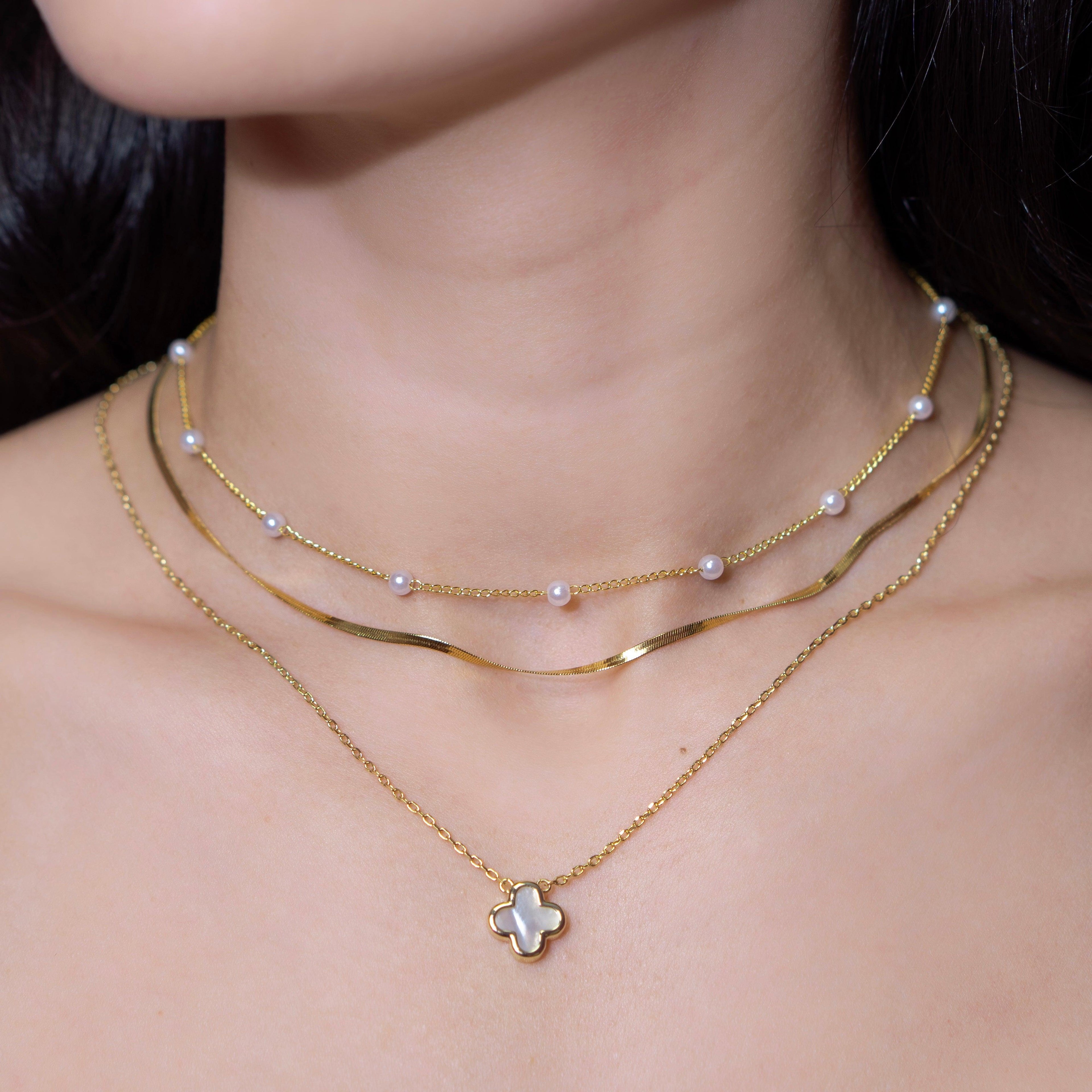 Evry Jewels Lucky Necklace