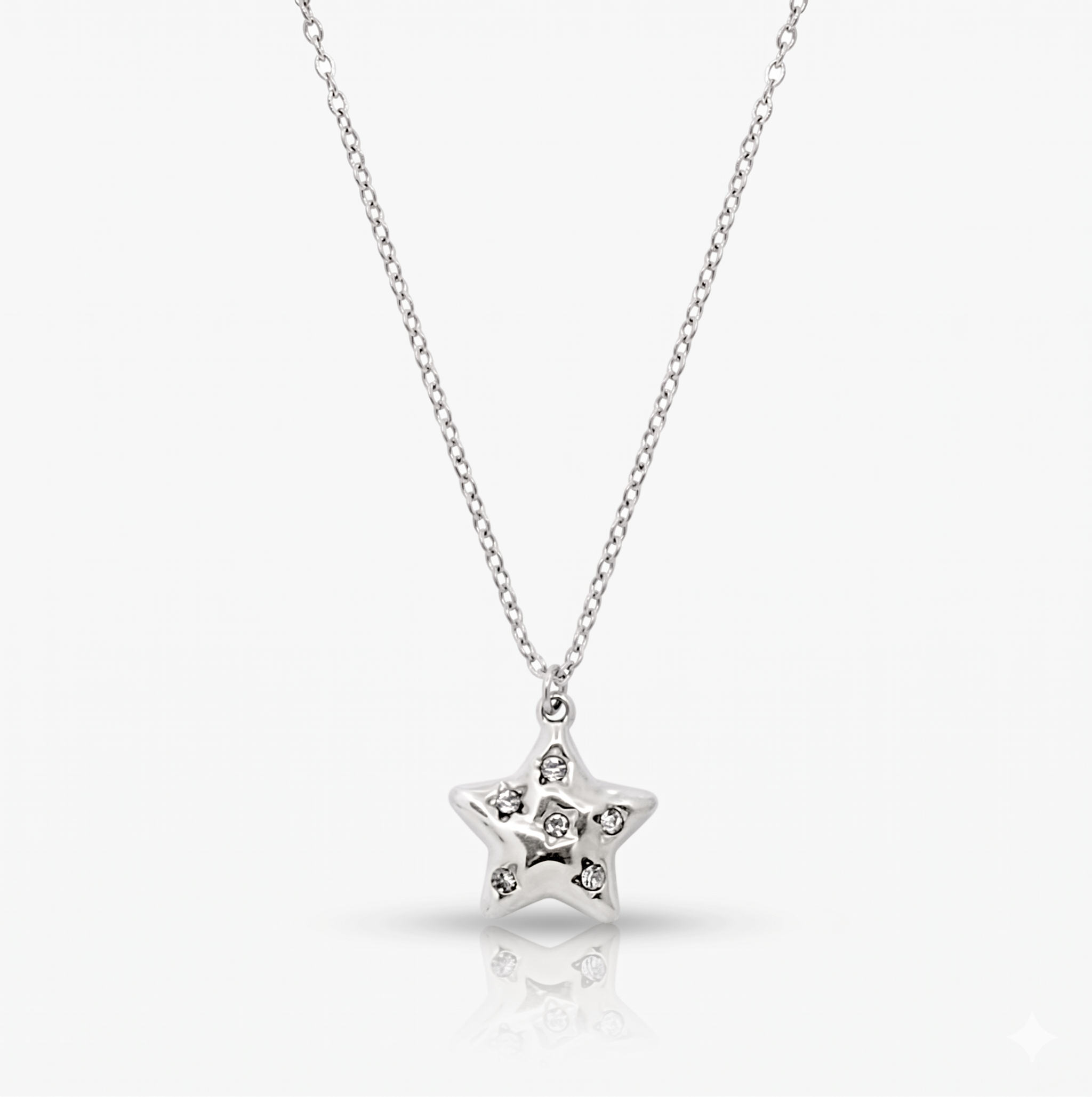 Evry Jewels Lucky Star Glow Necklace