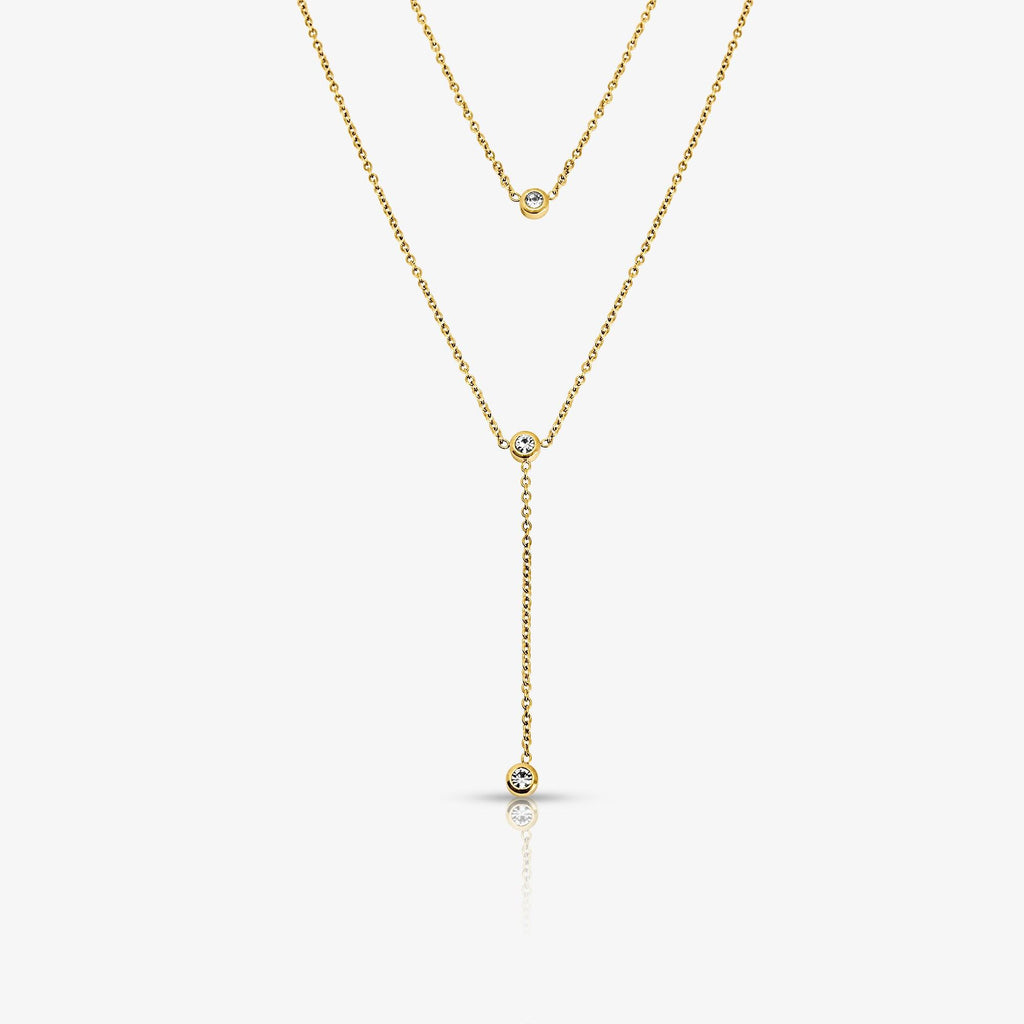 Evry Jewels Mara Lara Lariat Necklace