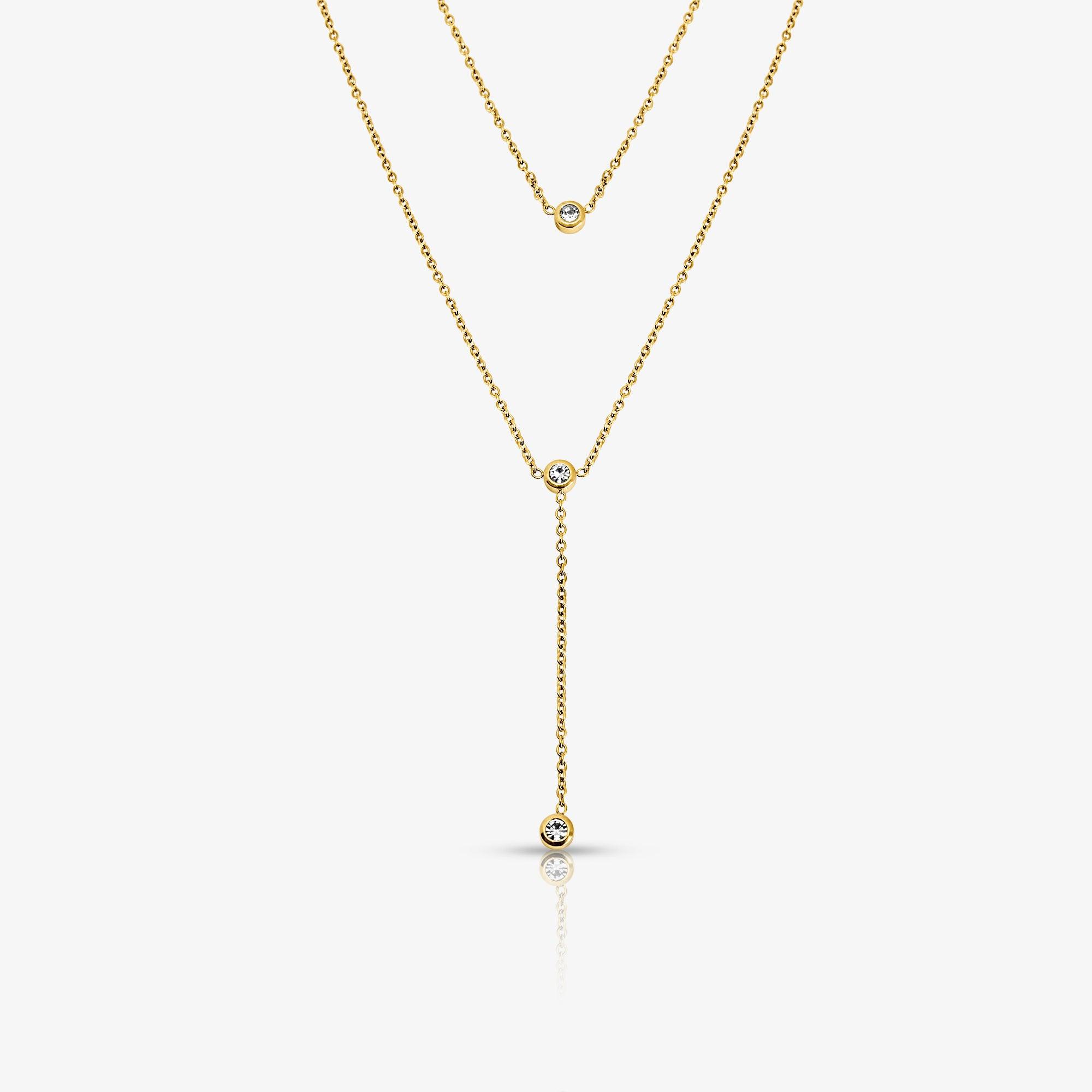 Evry Jewels Mara Lara Lariat Necklace