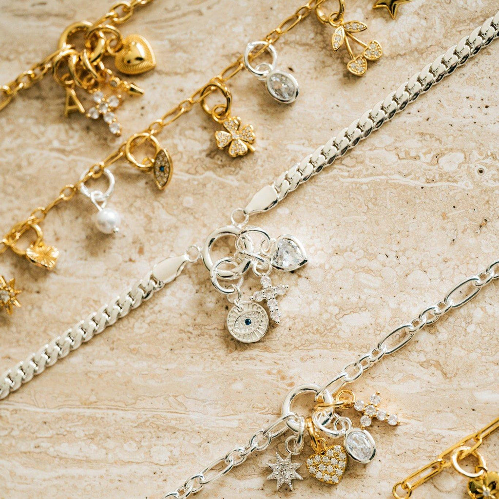 Evry Jewels Marigold Charm Necklace