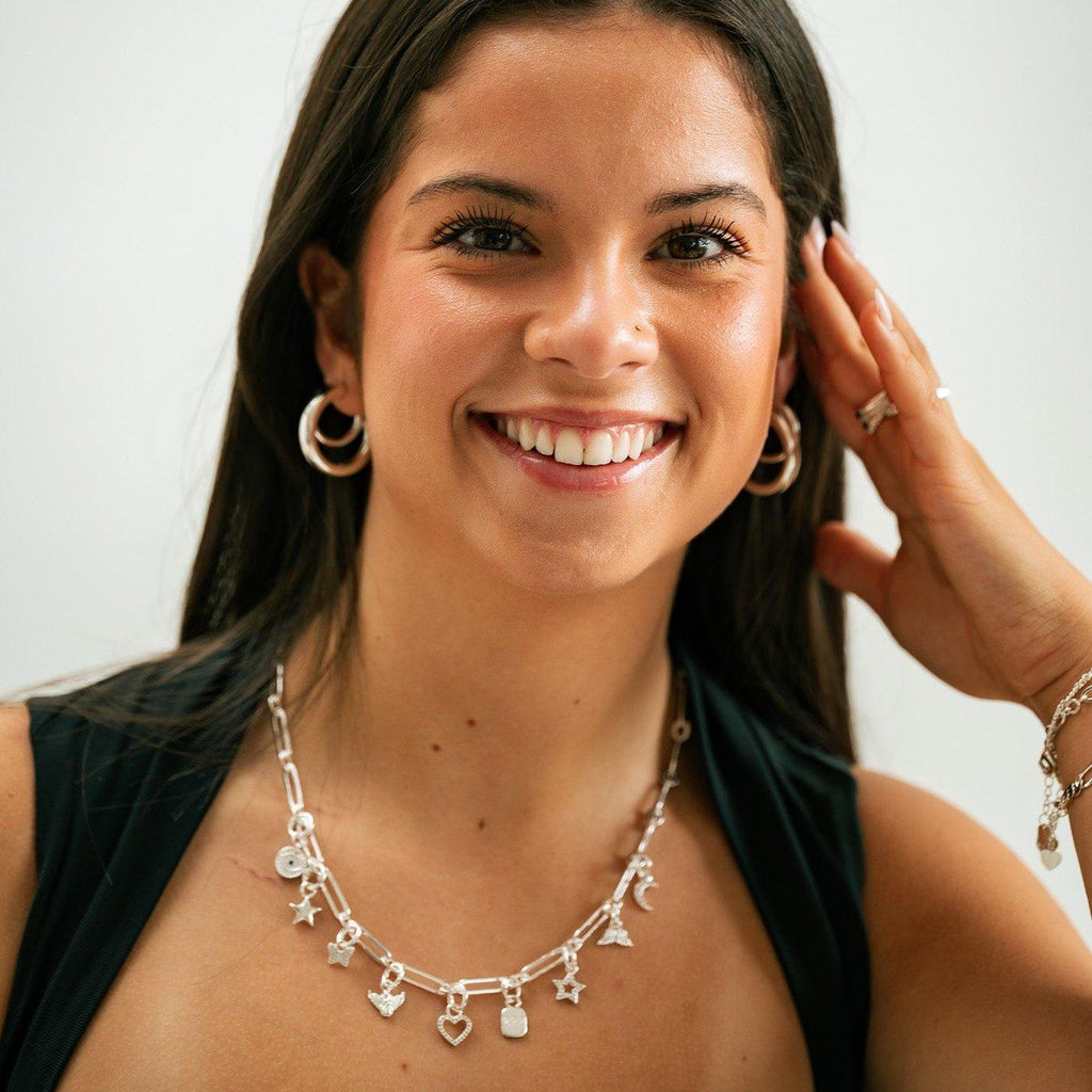 Evry Jewels Mega Link Up Necklace