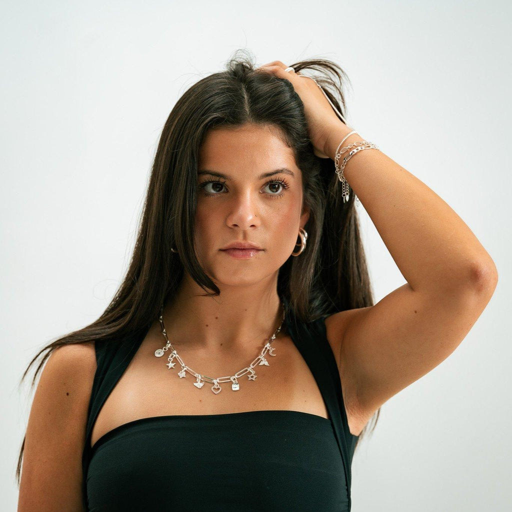 Evry Jewels Mega Link Up Necklace