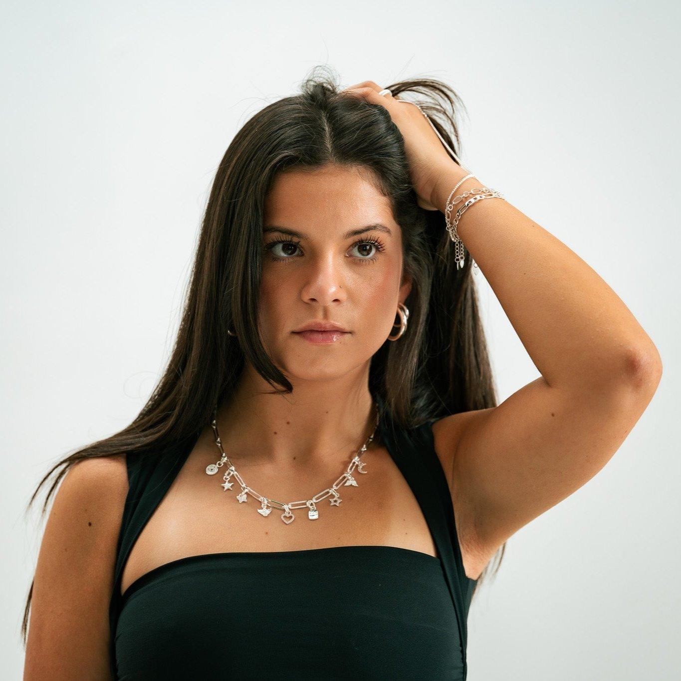Evry Jewels Mega Link Up Necklace