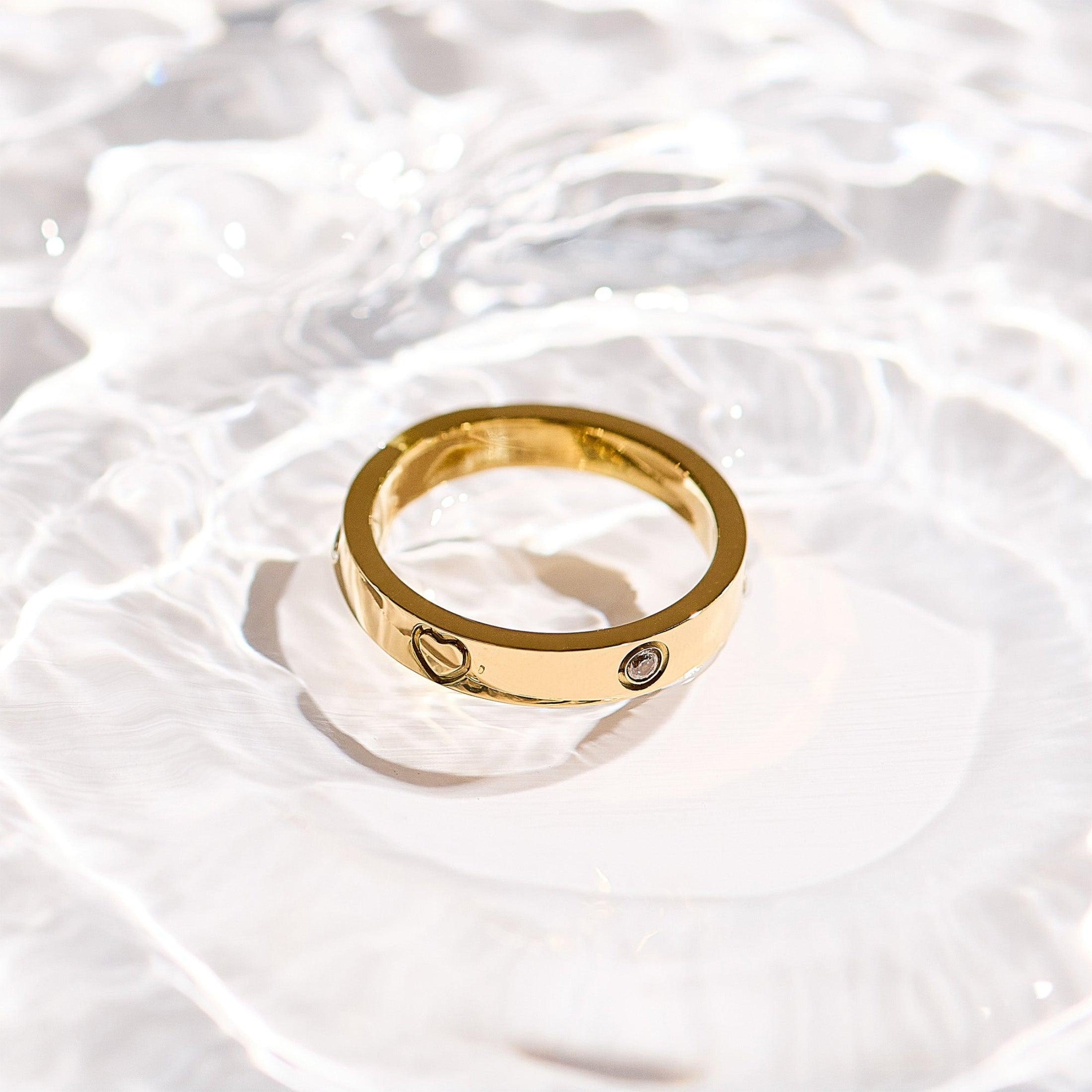 Evry Jewels Modern Love Ring