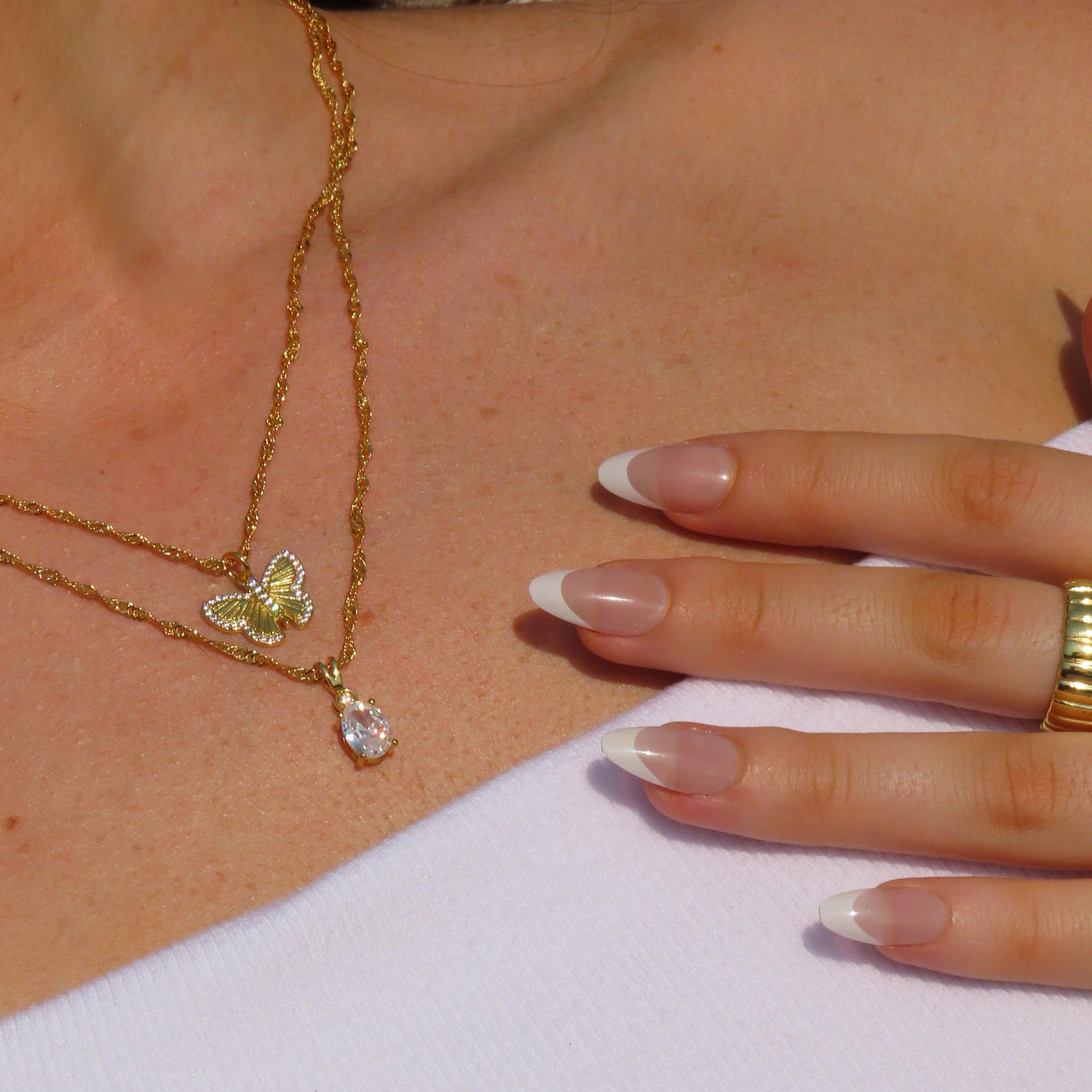 Evry Jewels Monarch Necklace