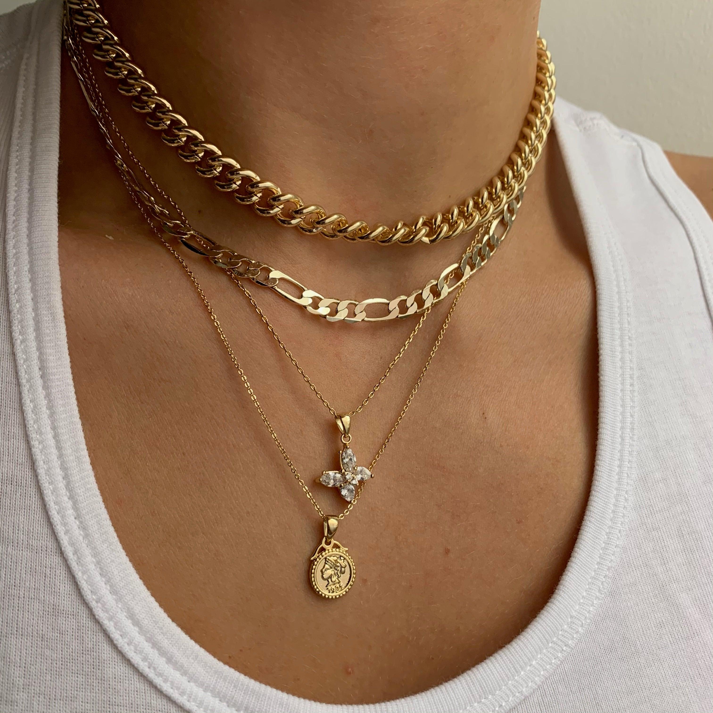 Evry Jewels Money Necklace