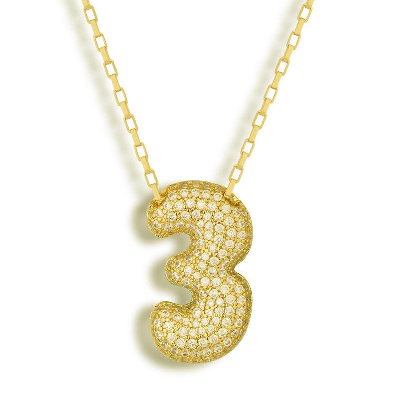 Evry Jewels My Number One Necklace