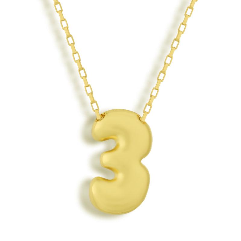 Evry Jewels My Number One Necklace