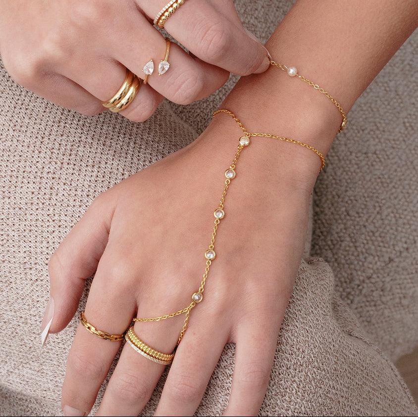 Evry Jewels Viral Hand Chains: Anti Tarnish Waterproof