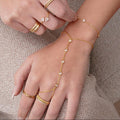 Evry Jewels Afterglow Hand Chain