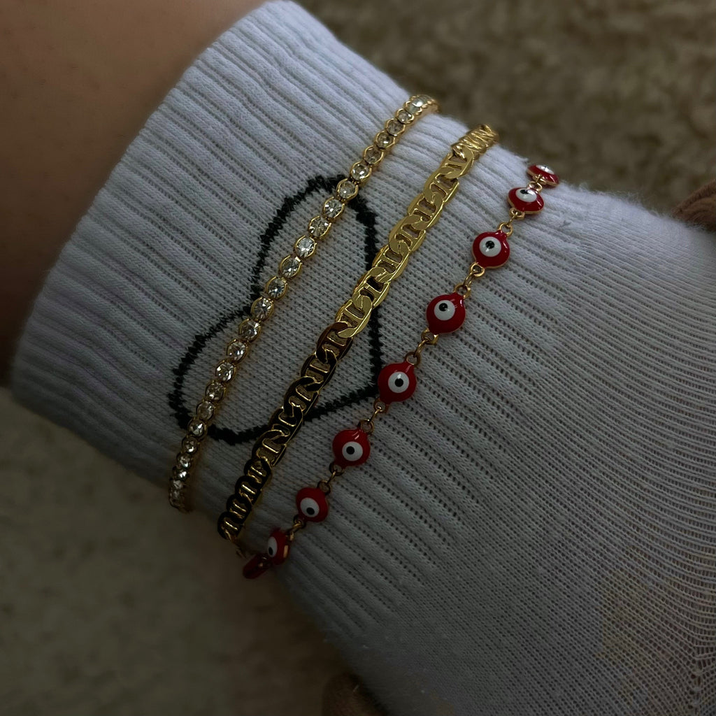 Evry Jewels Nazar Anklet