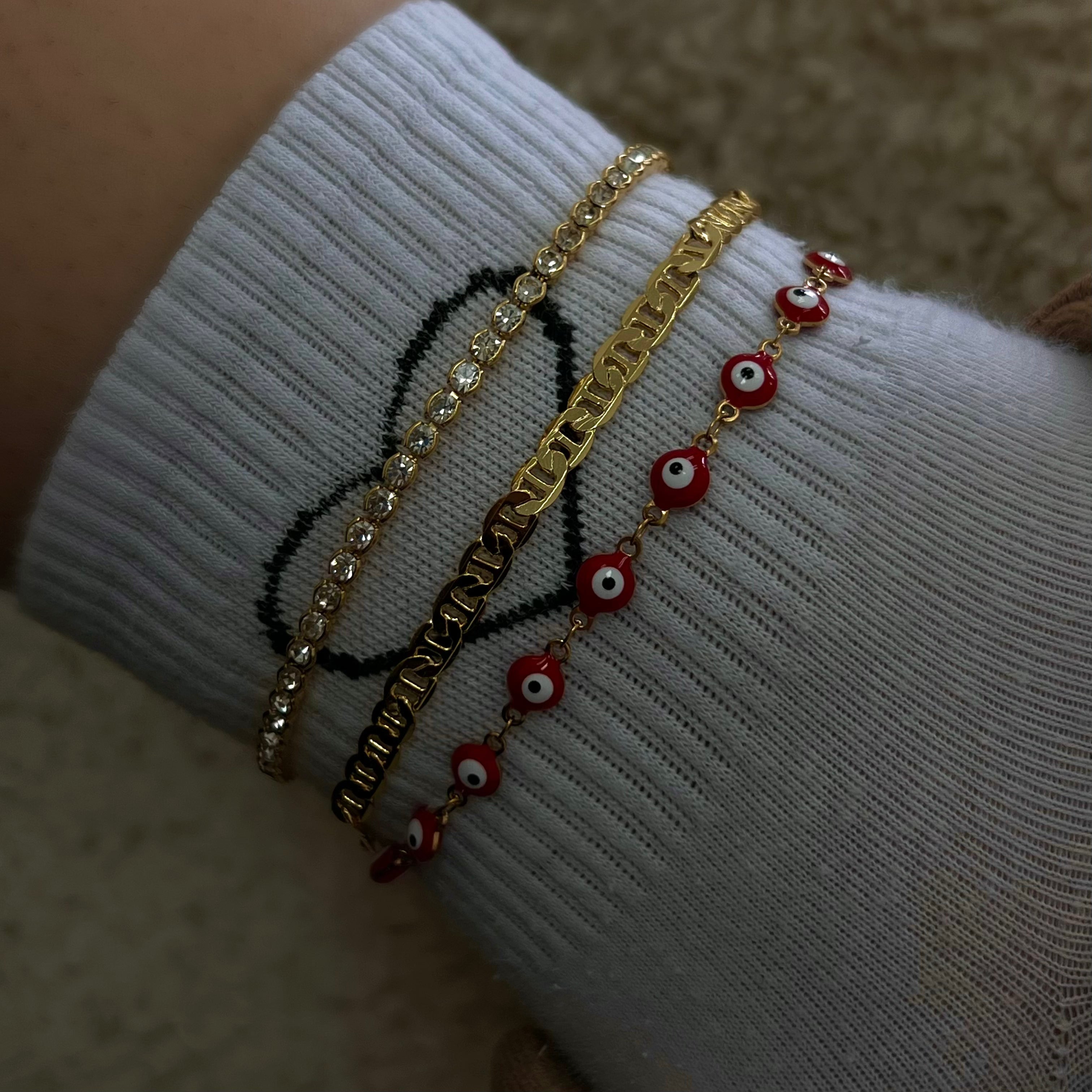 Evry Jewels Nazar Anklet