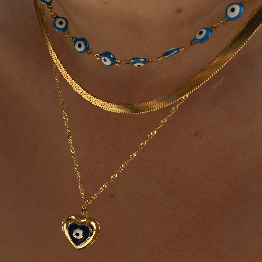 Evry Jewels Nazar Necklace