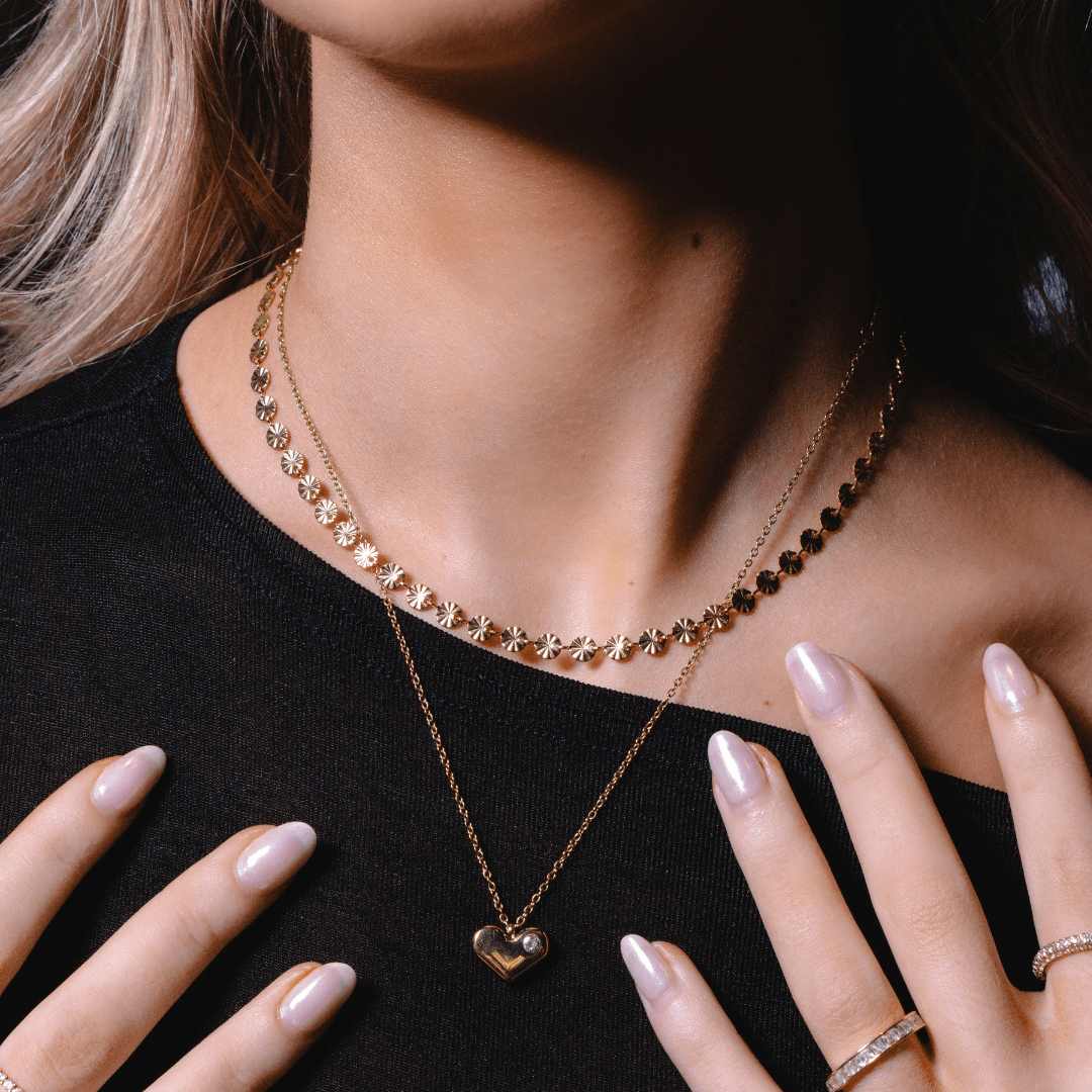 Evry Jewels Solar Kiss Necklace