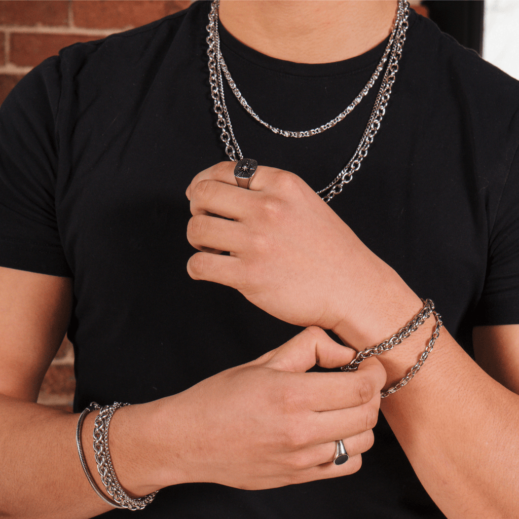 Evry Jewels Onyx Bracelet