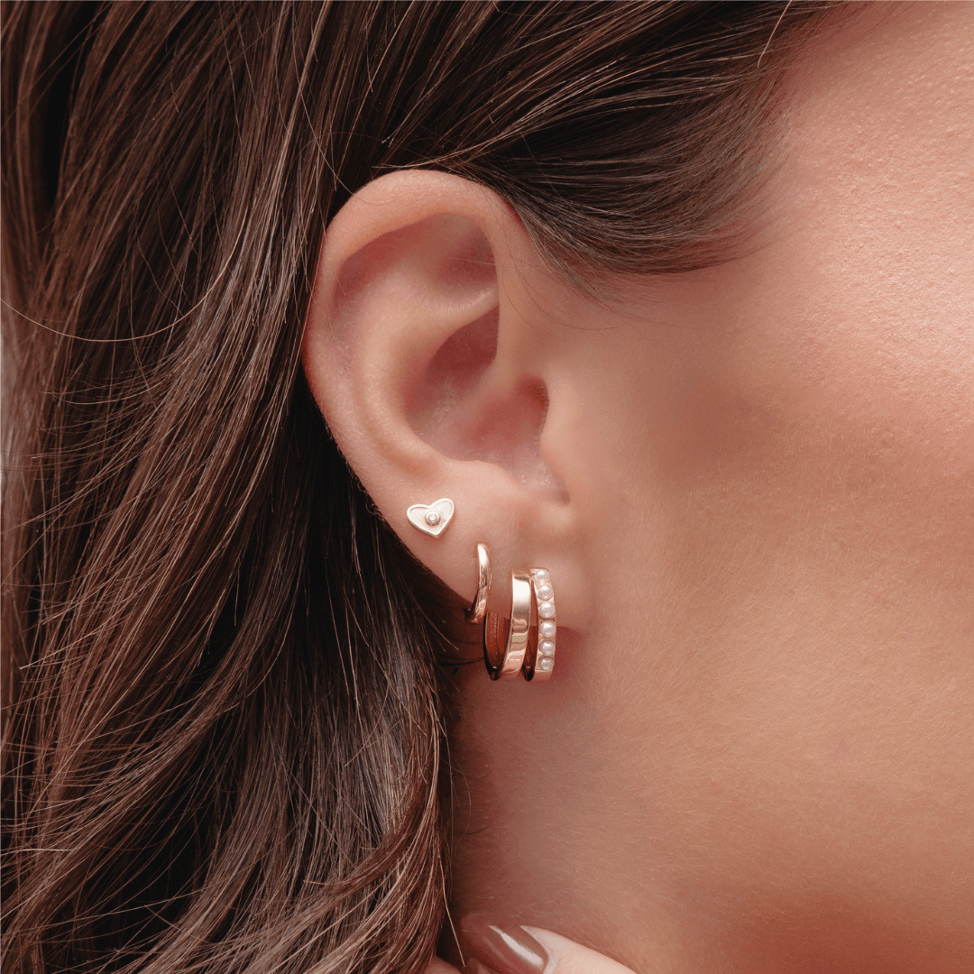 Evry Jewels Heartthrob Earrings