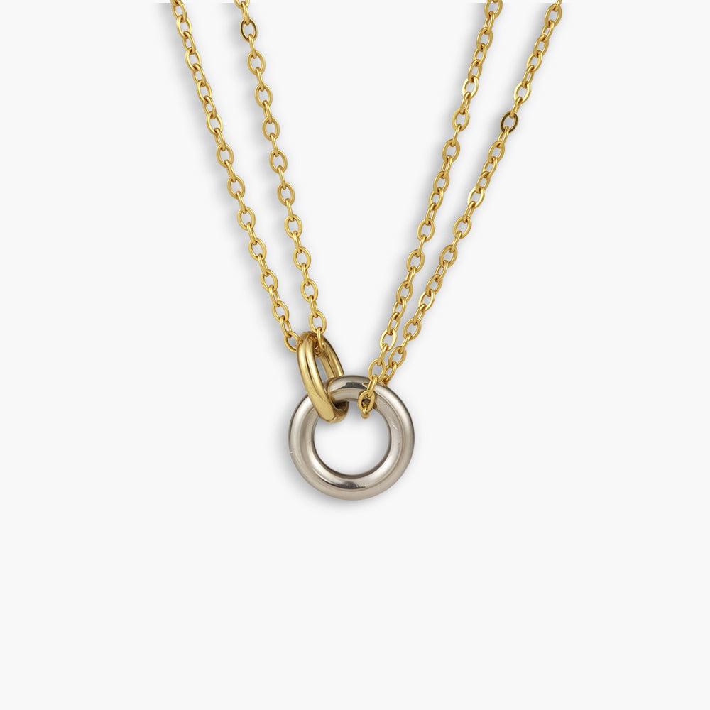 Evry Jewels Orbit Chain Necklace