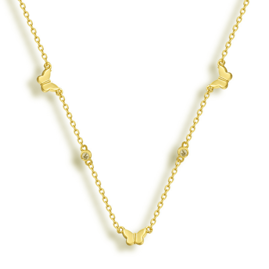 Evry Jewels Papillon Necklace
