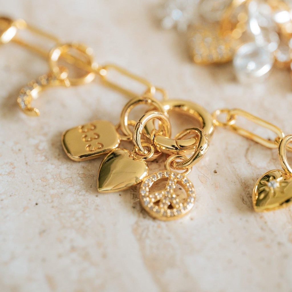 Evry Jewels Peace and Love Charm
