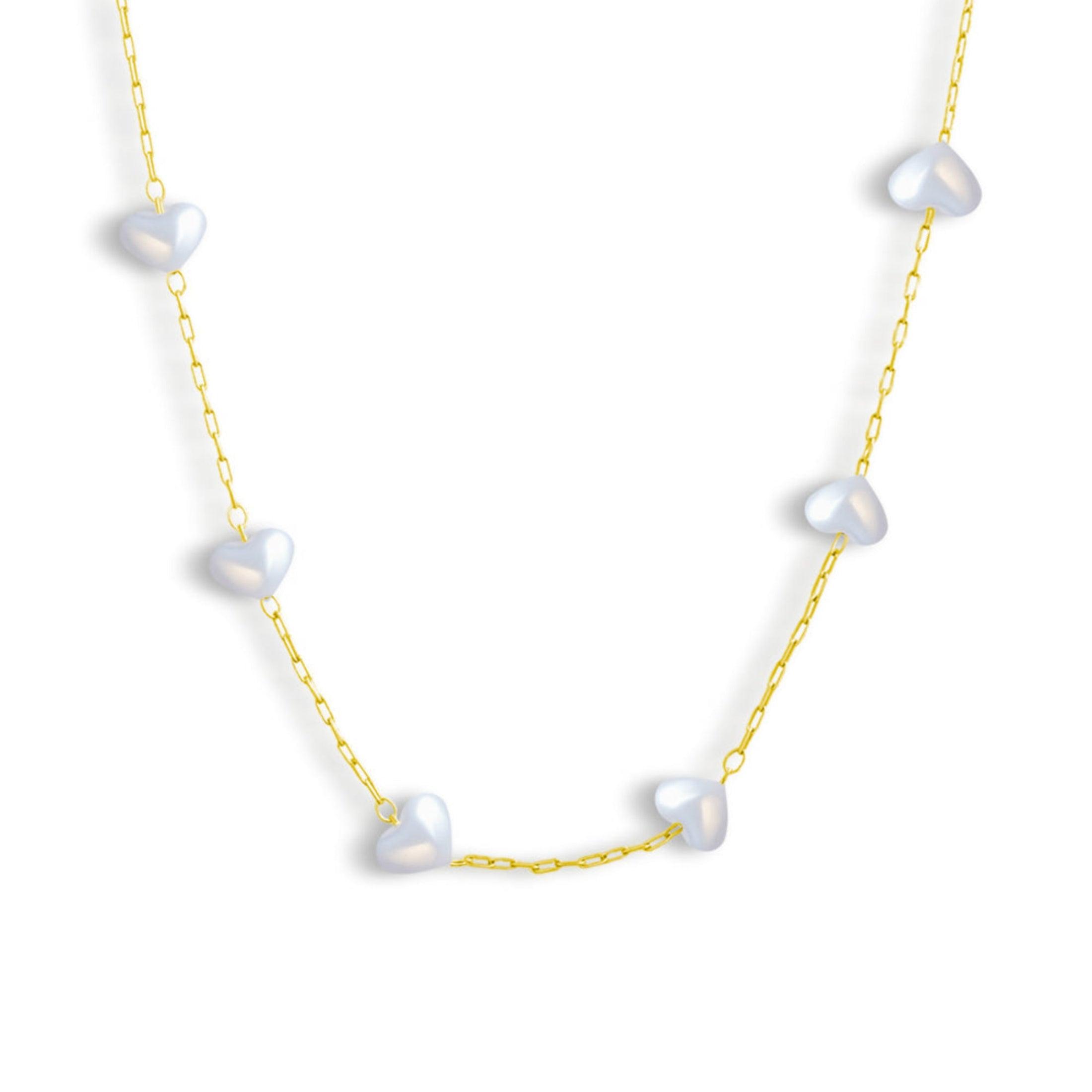 Evry Jewels Pearl Embrace Necklace
