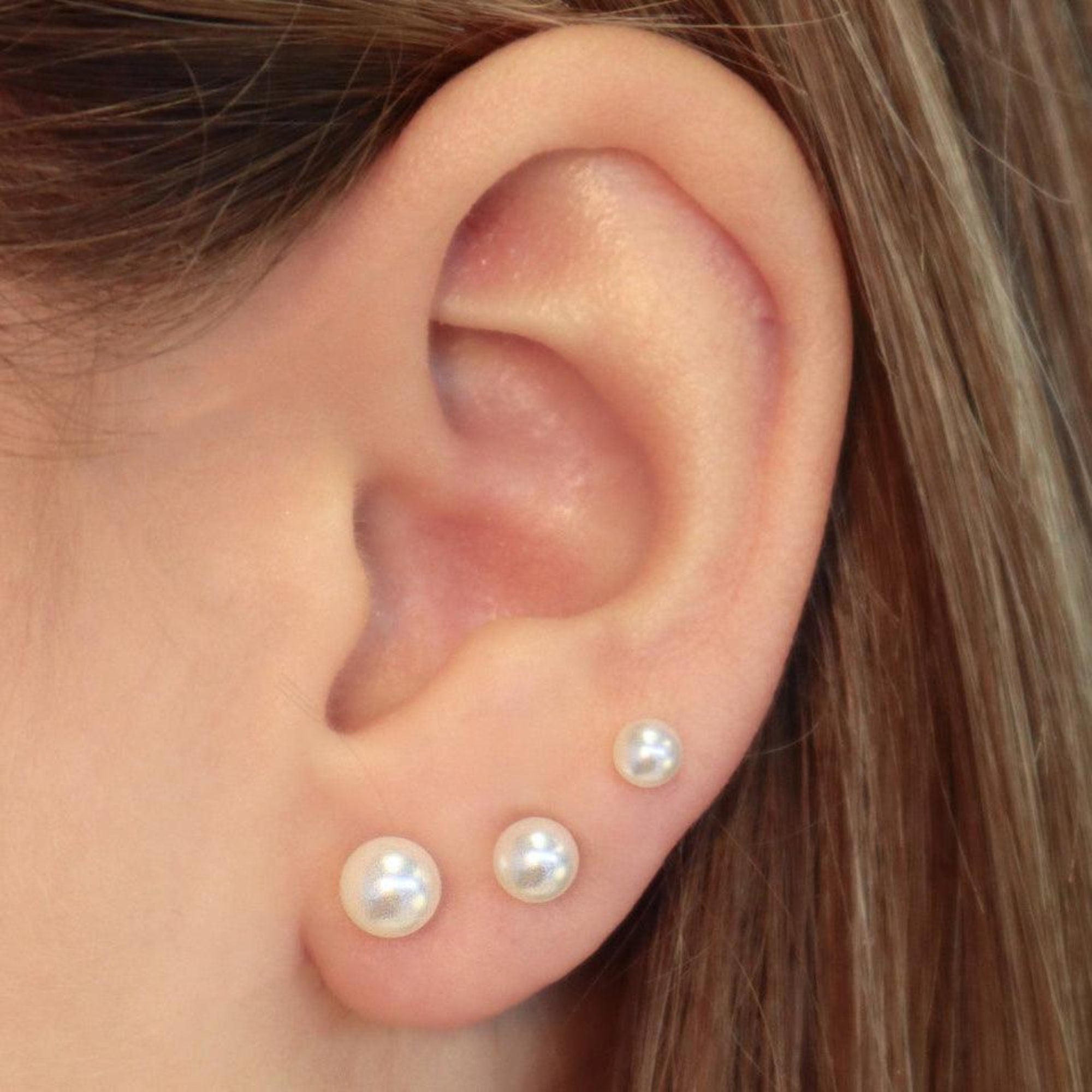 Evry Jewels Flat Back Earrings Set Collection