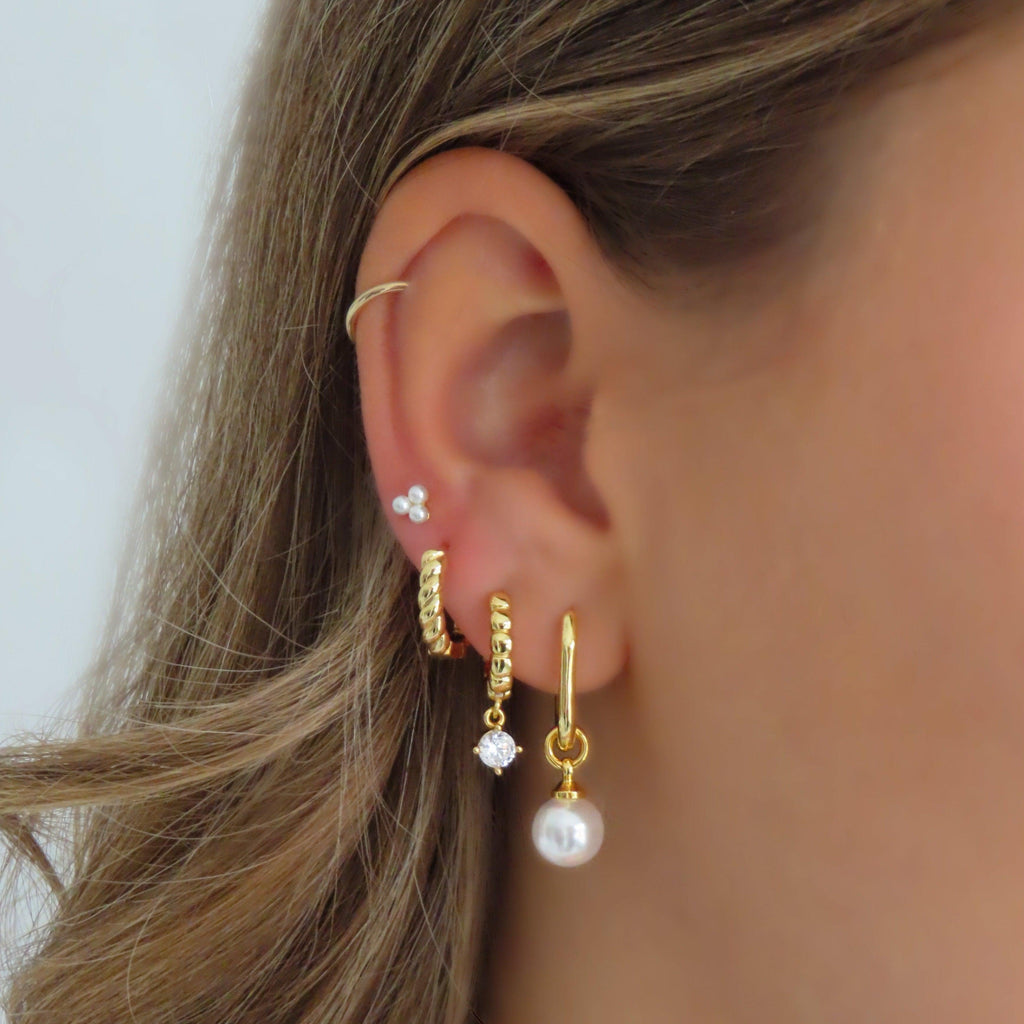 Evry Jewels Pearlio Earrings