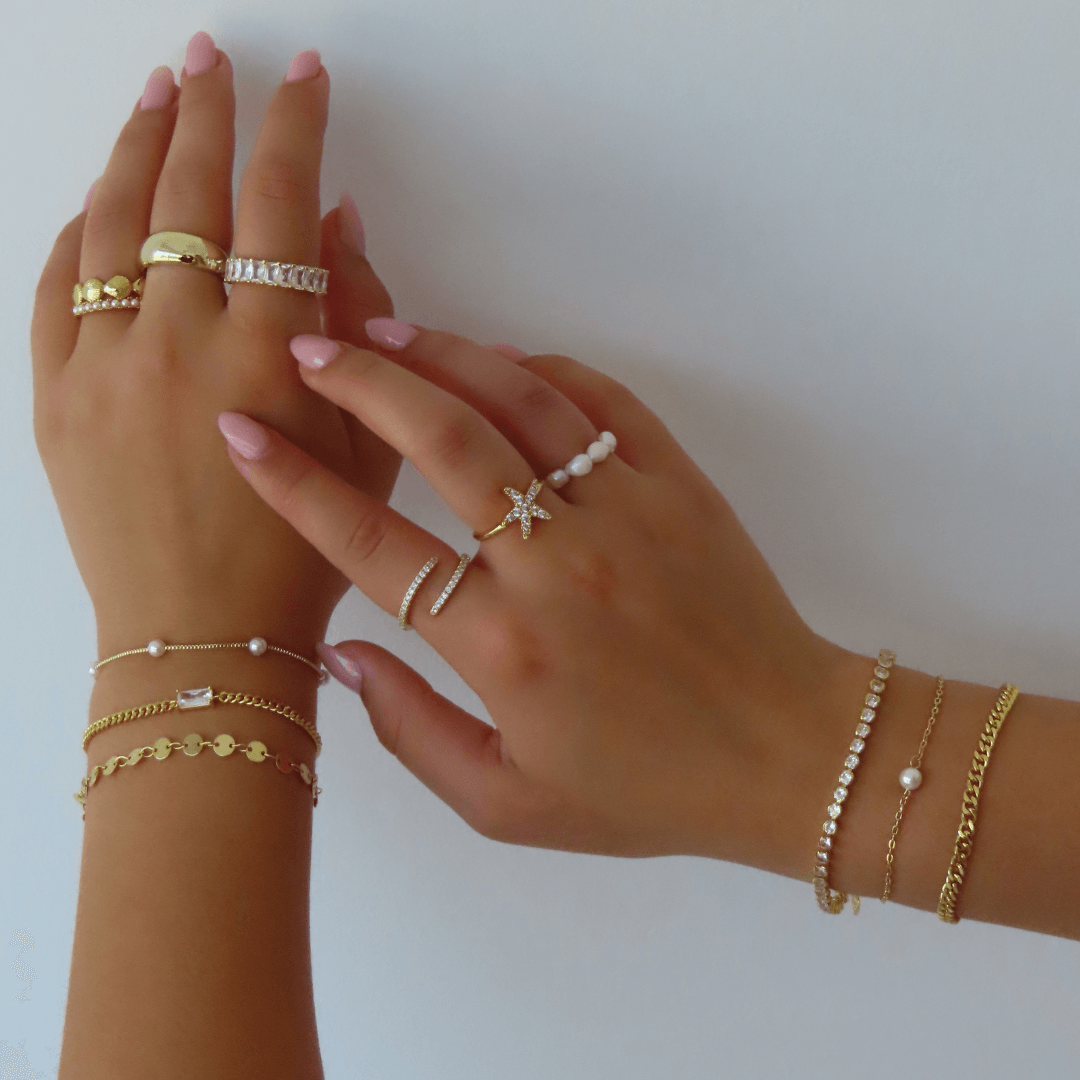 Evry Jewels Pearls of Love Bracelet