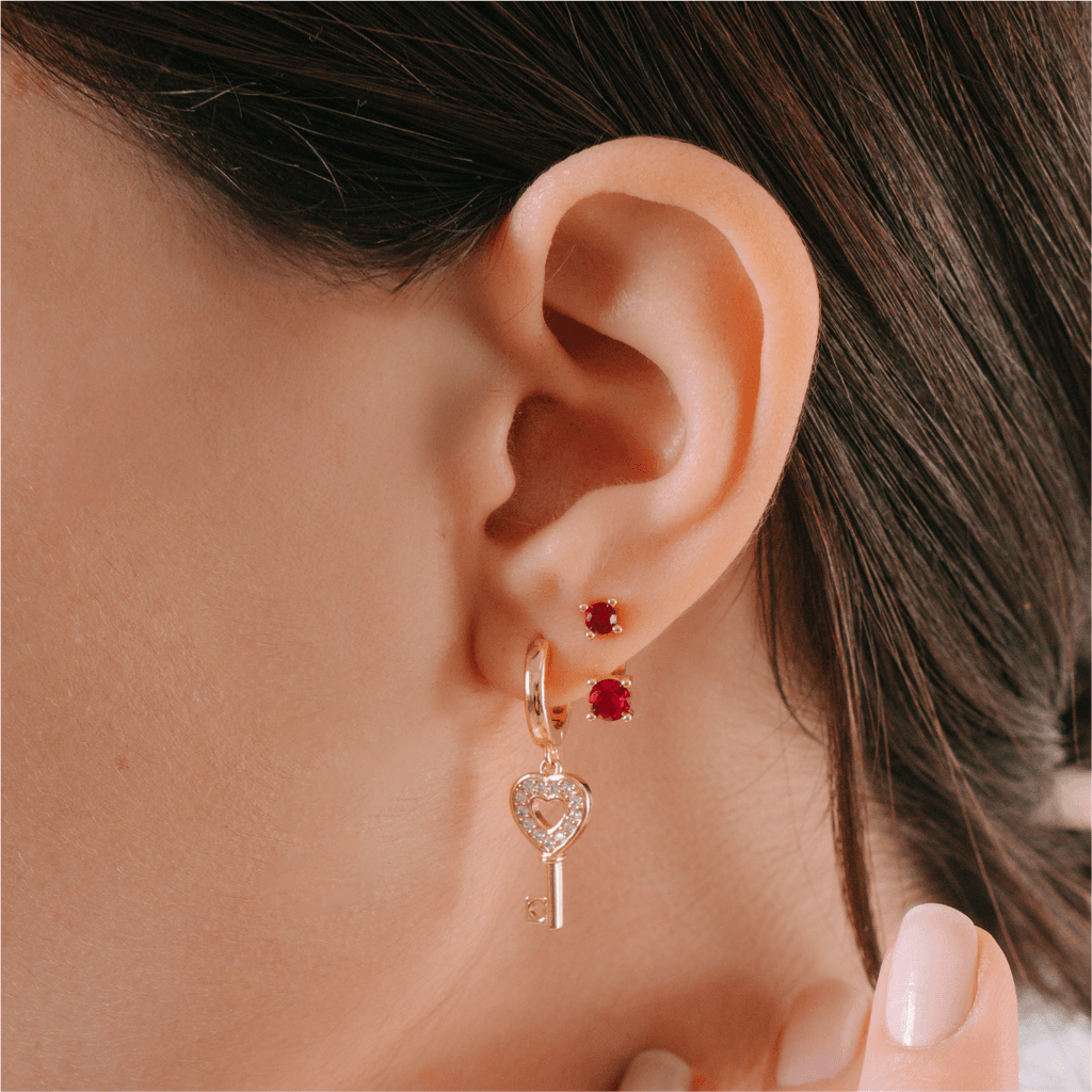 Evry Jewels Princess Earrings