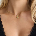 Evry Jewels Radiant Eye Necklace