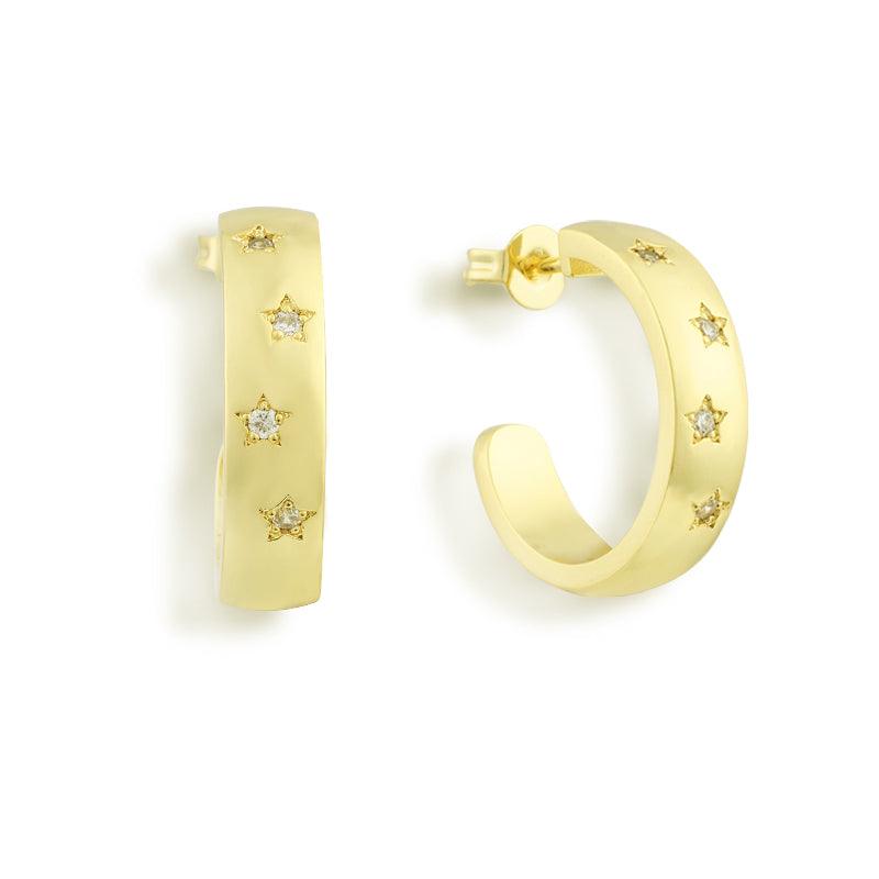 Evry Jewels Rising Star Earrings