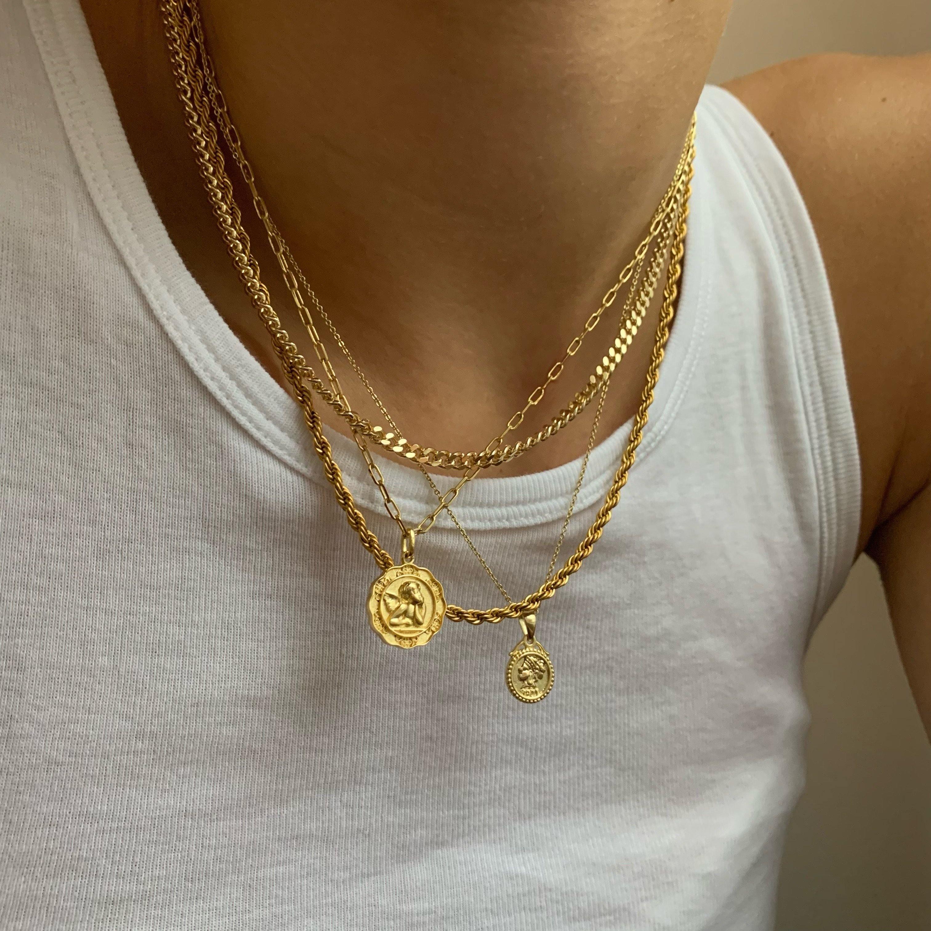 Evry Jewels Roped Up Necklace