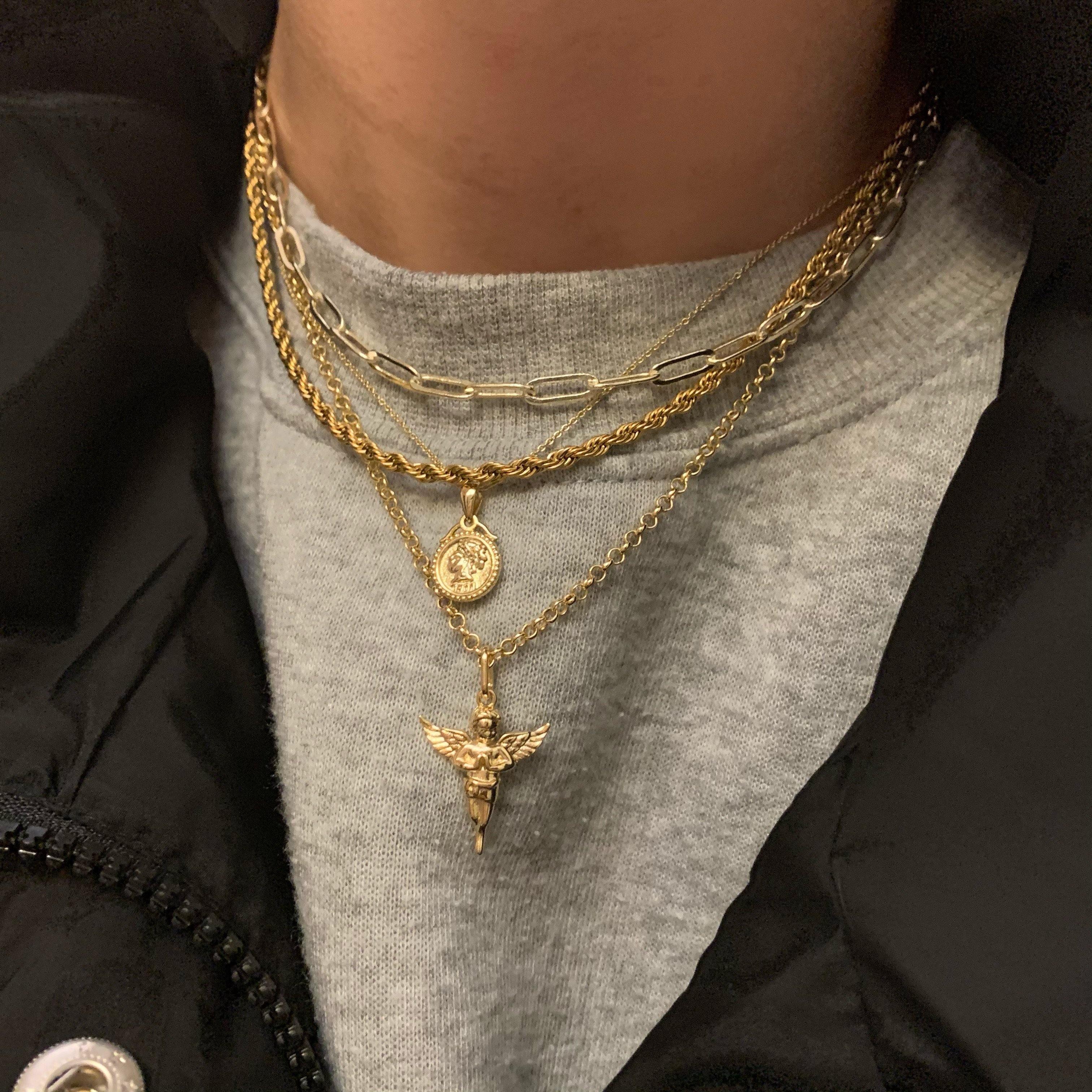 Evry Jewels Roped Up Necklace