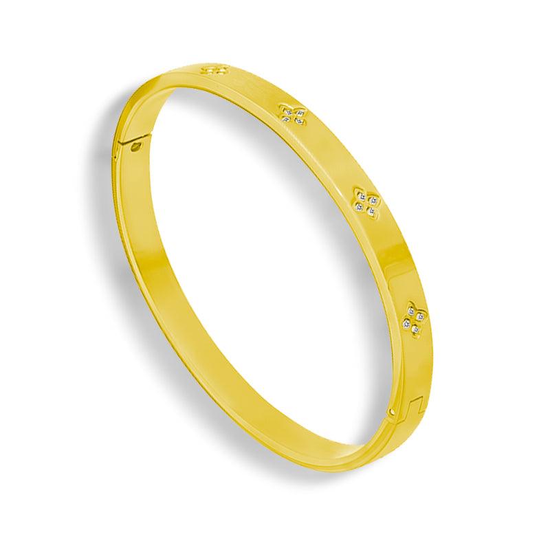 Evry Jewels Waterproof Stainless Steel Bangle