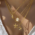 Evry Jewels Sandy Necklace