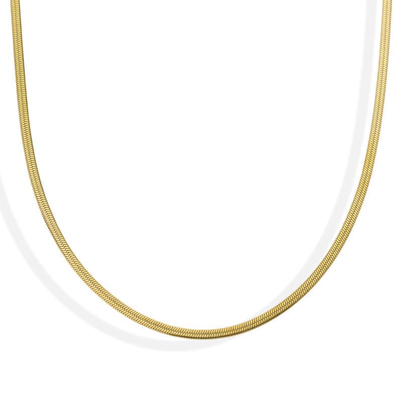 Evry Jewels Fine Lines Bundle: 5 Piece Necklace and Bracelet Bundle