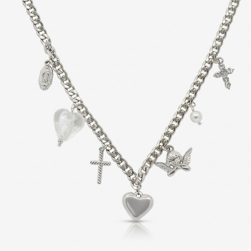 Evry Jewels Icon Charm Necklace