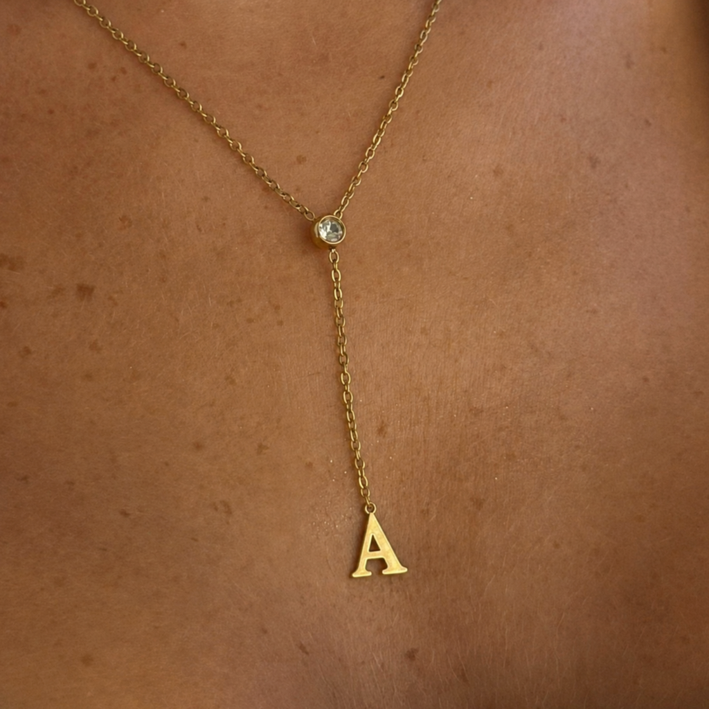 Evry Jewels Love Letter Lariat Necklace