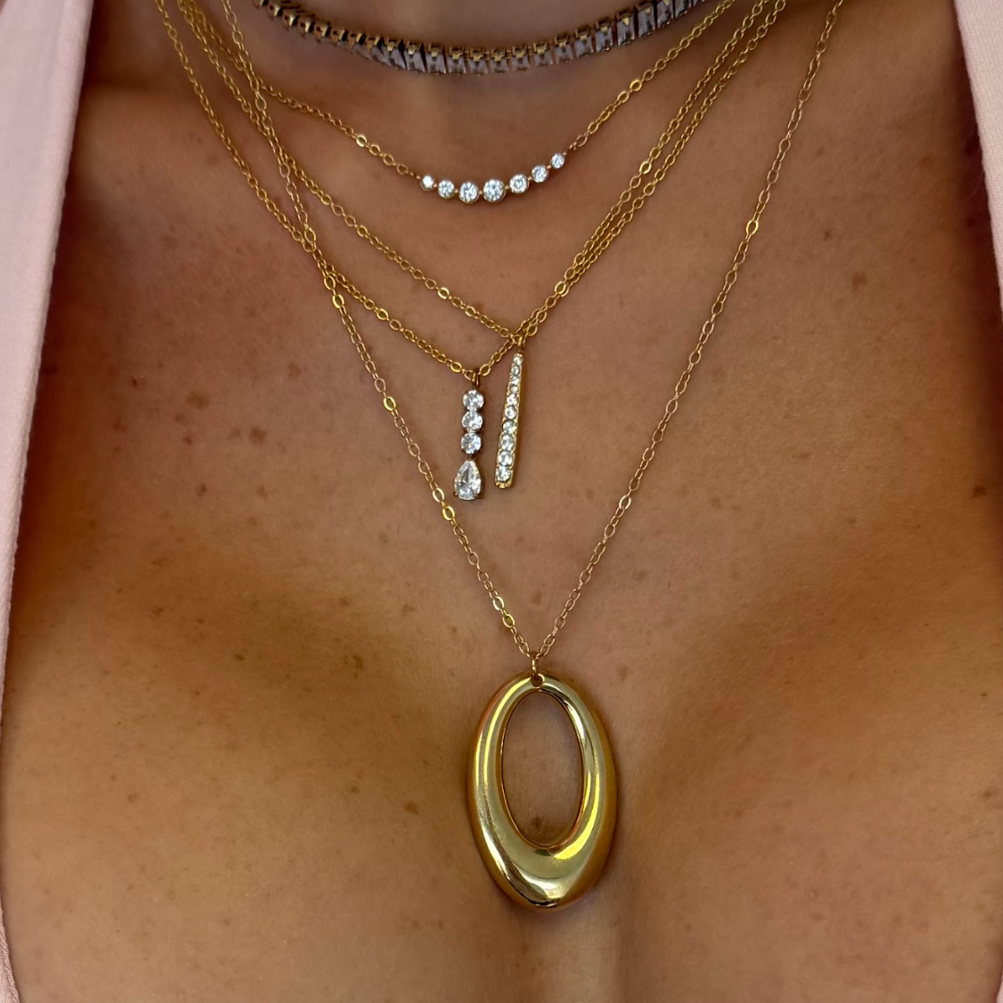 Evry Jewels Core Loop Necklace