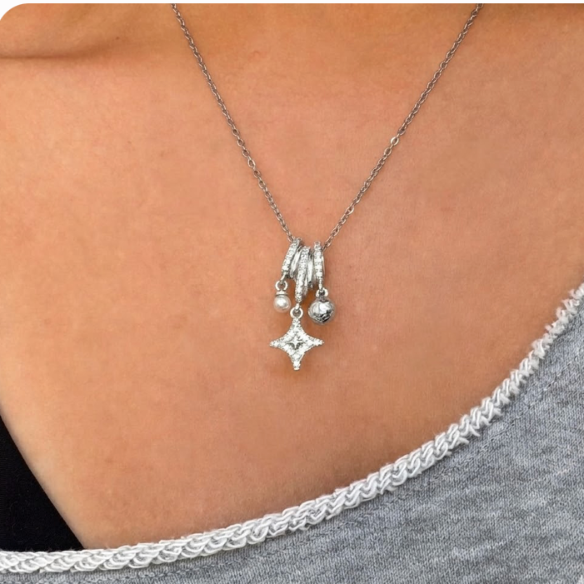 Evry Jewels Evry FC Soccer Charm Necklace