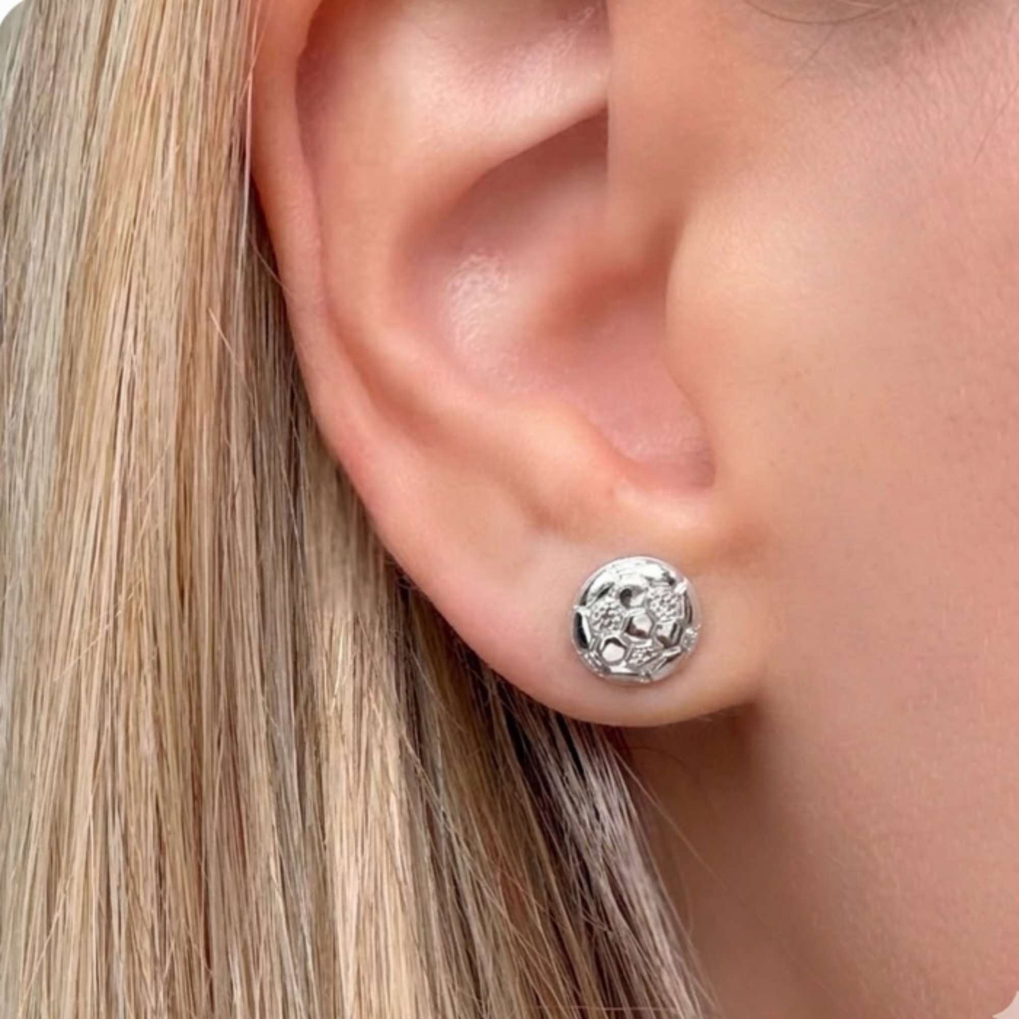 Evry Jewels Evry FC Soccer Earrings