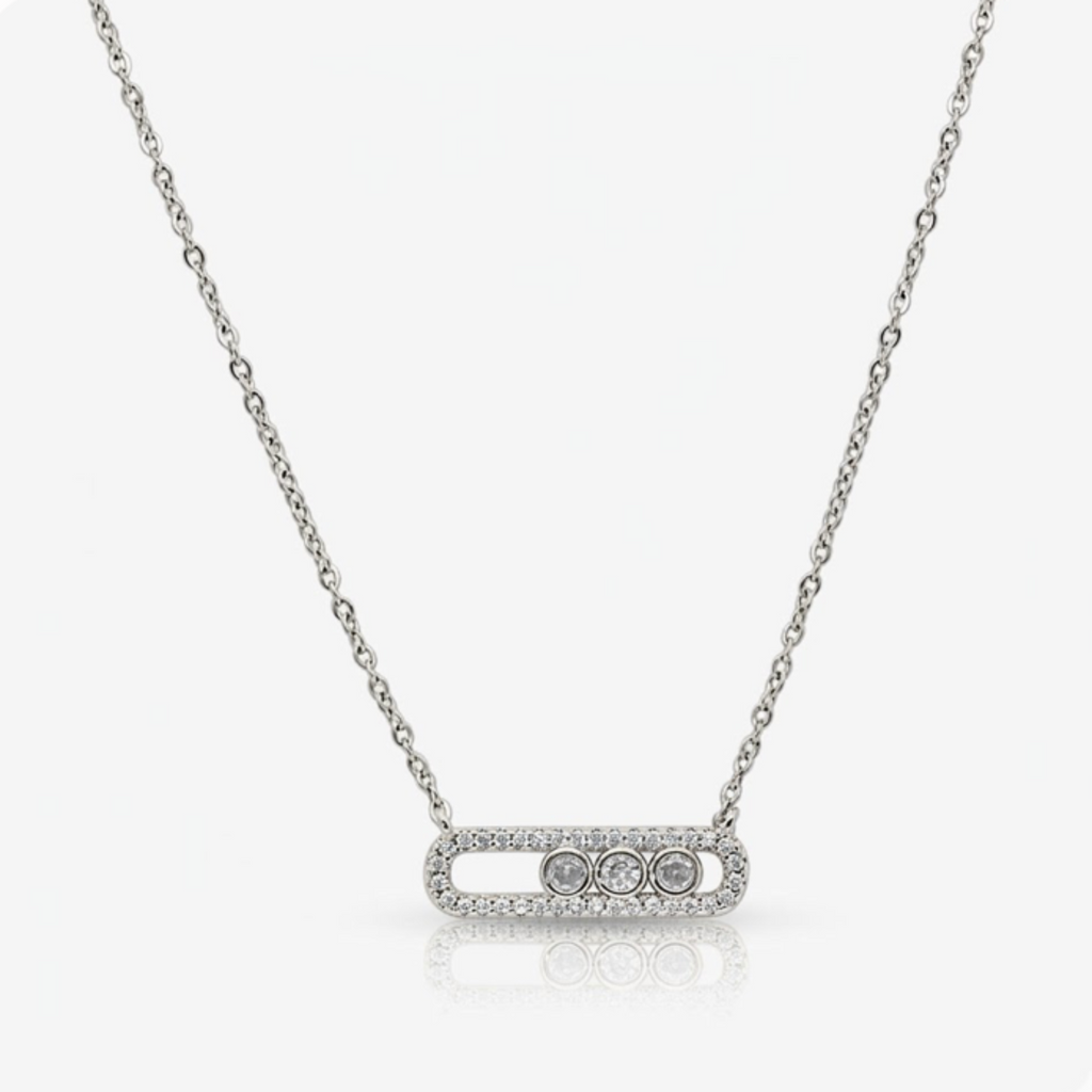 Evry Jewels Starlight Bar Necklace