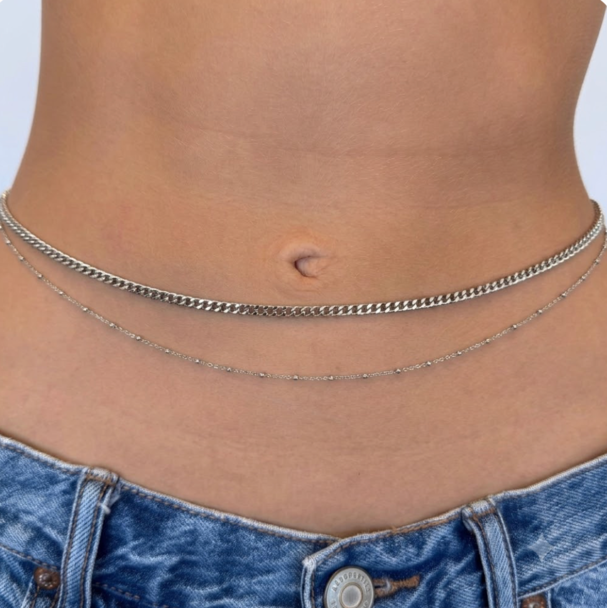 Evry Jewels Double Down Waist Chain