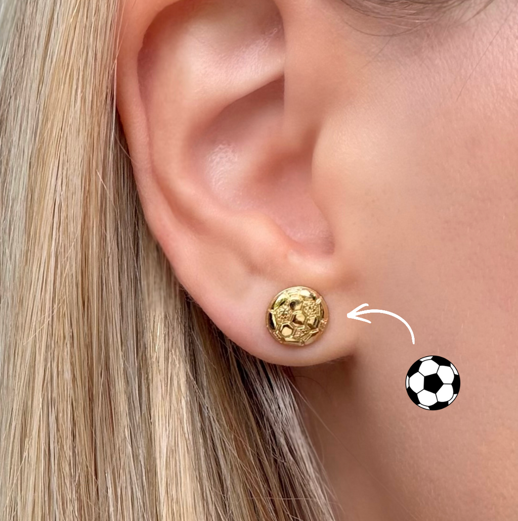 Evry Jewels Evry FC Soccer Earrings