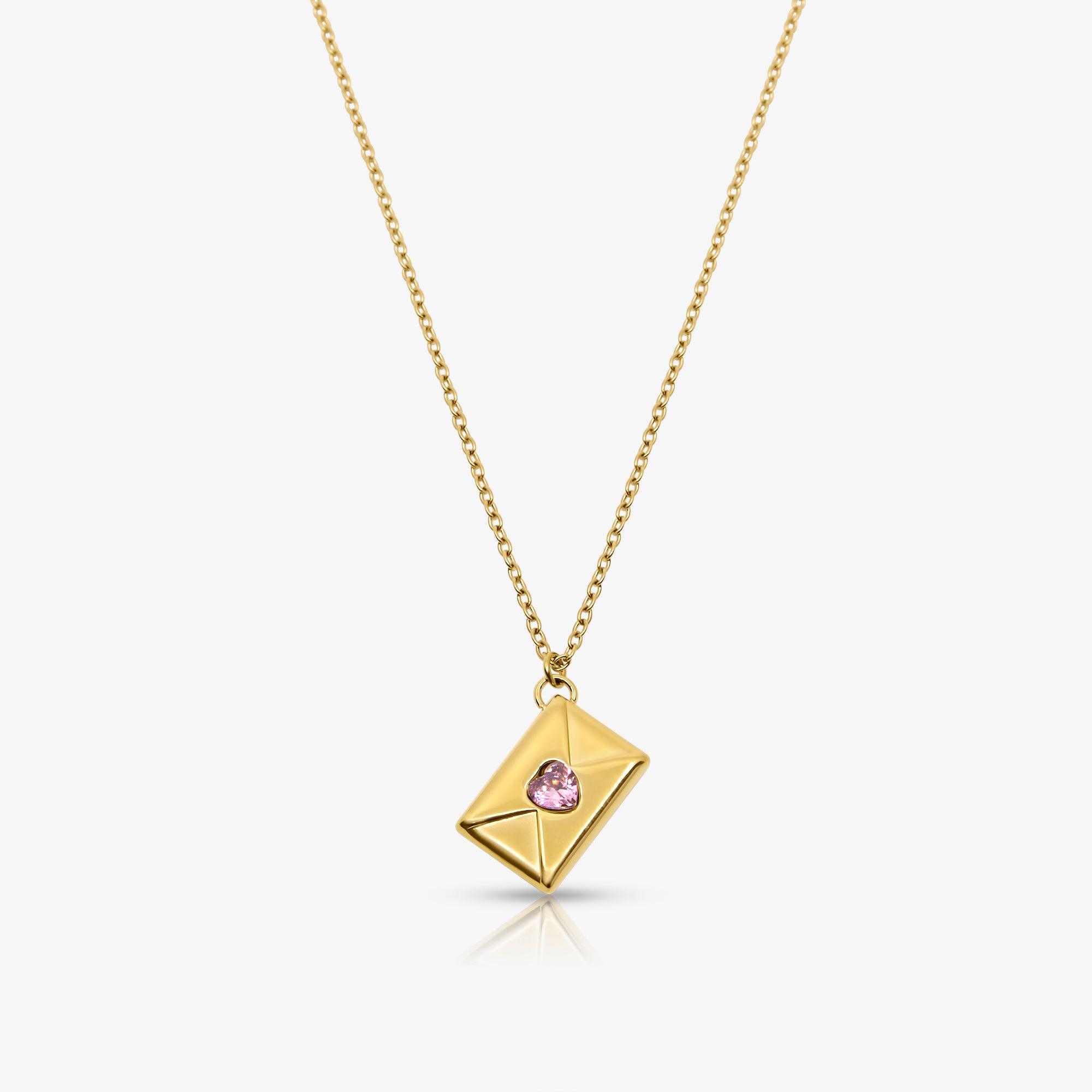 Evry Jewels Sending Love Necklace