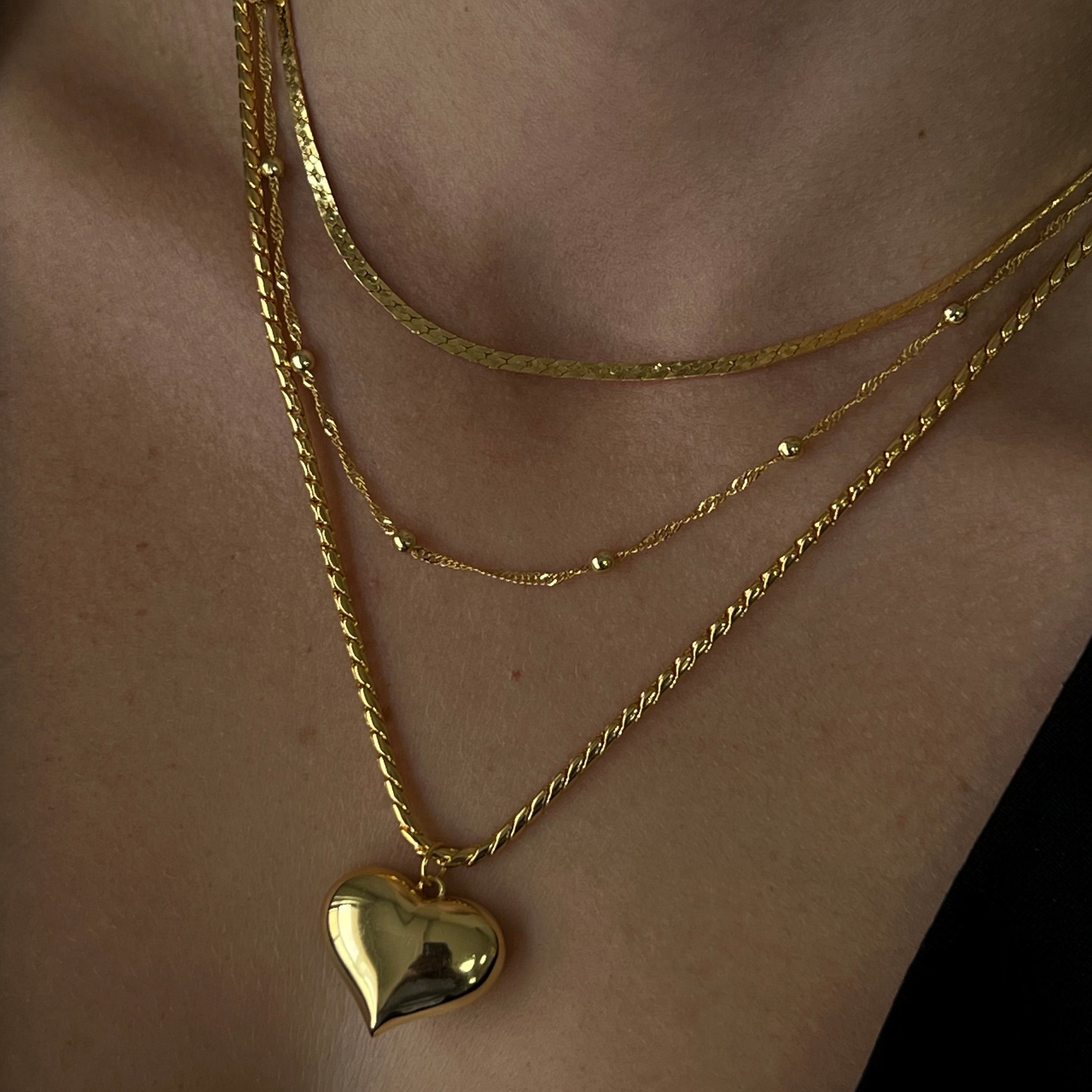 Evry Jewels Shimmer Necklace