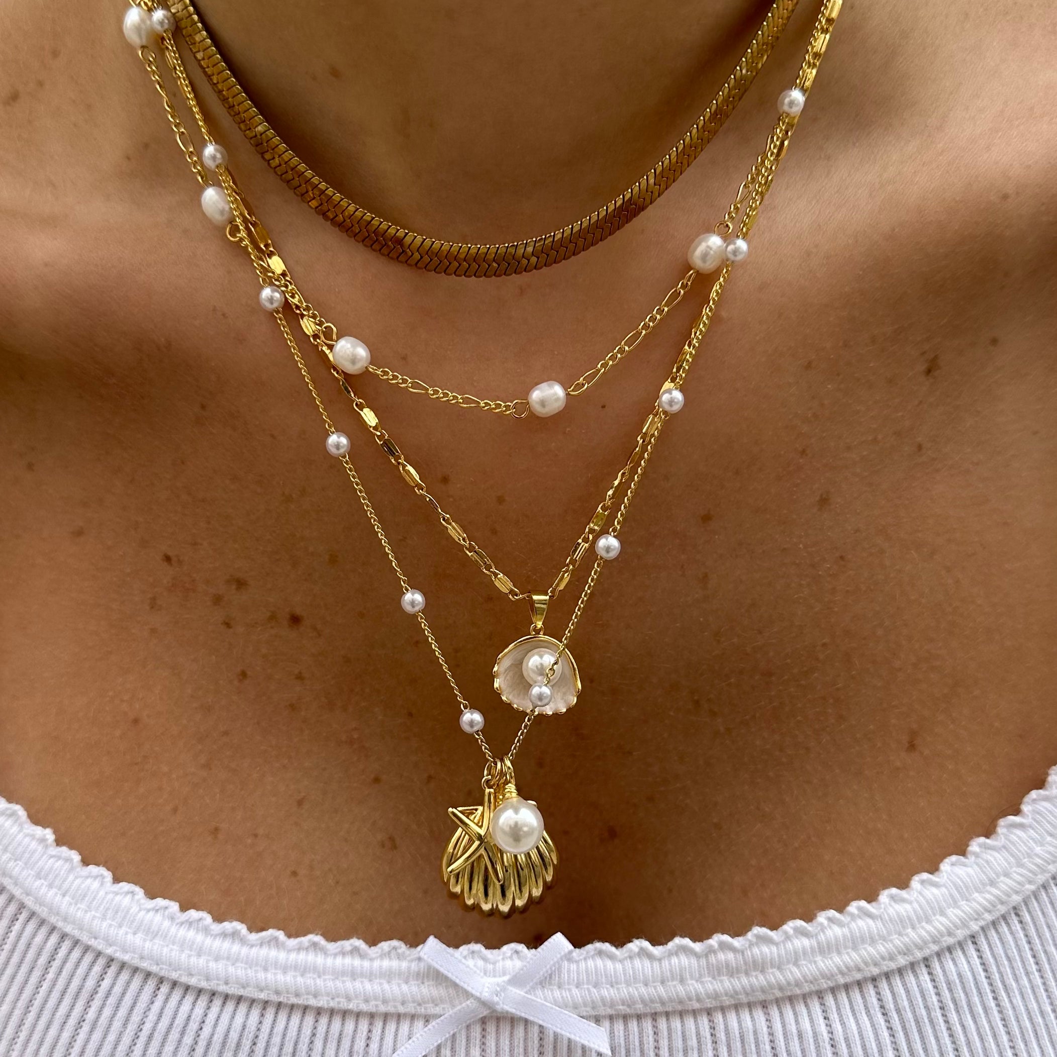 Evry Jewels Shining Snake Choker Necklace 3.0